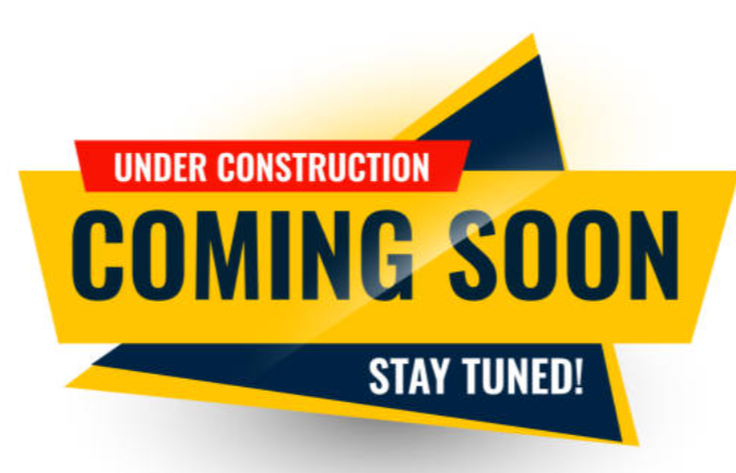 Under construction — Coming soon — Stay tuned!